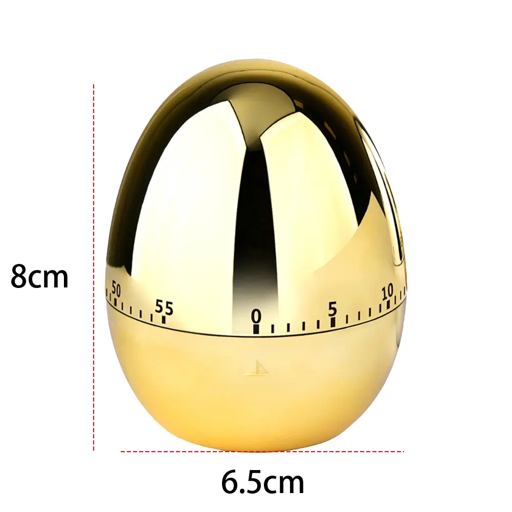 Egg Kitchen Timer Cooking Chronograph Electronic Countdown Timer Mechanical Rotating Timer for Cooking Learning