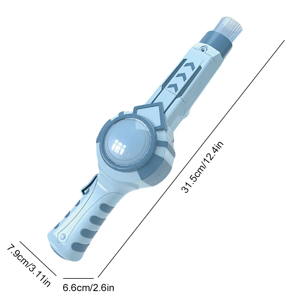 Smoke Bubble Machine Portable Elastic Bubble Fog Wand with Magic Smoke Effect Children Outdoor Bubble Toys Soap Bubbles Blower