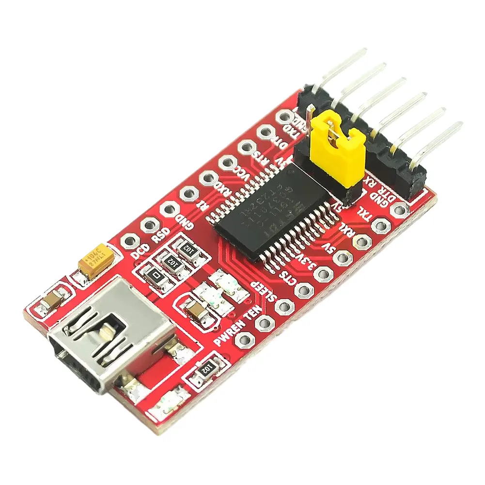 FT232RL FTDI USB To TTL Serial Adapter Module 3.3V 5.5V FT232 Pro Mini USB TO TTL 232 USB To TTL Module for Arduino