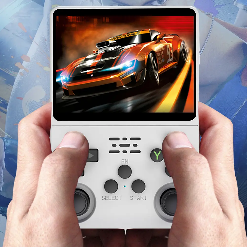 R36S Mini Video Player Linux System 3.5 Inch IPS Screen Classic Video Games Player 64/128GB 10000 Games Gift for Kids Adults