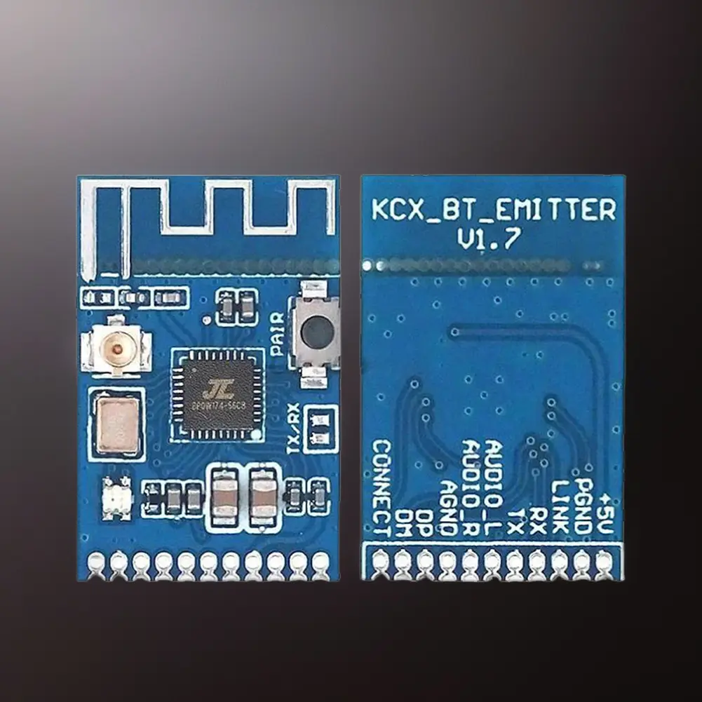 KCX_EMITER Bluetooth-Compatible 5.3 Module Audio Transmitter Module Earphone Board Wireless Speaker Stereo Module