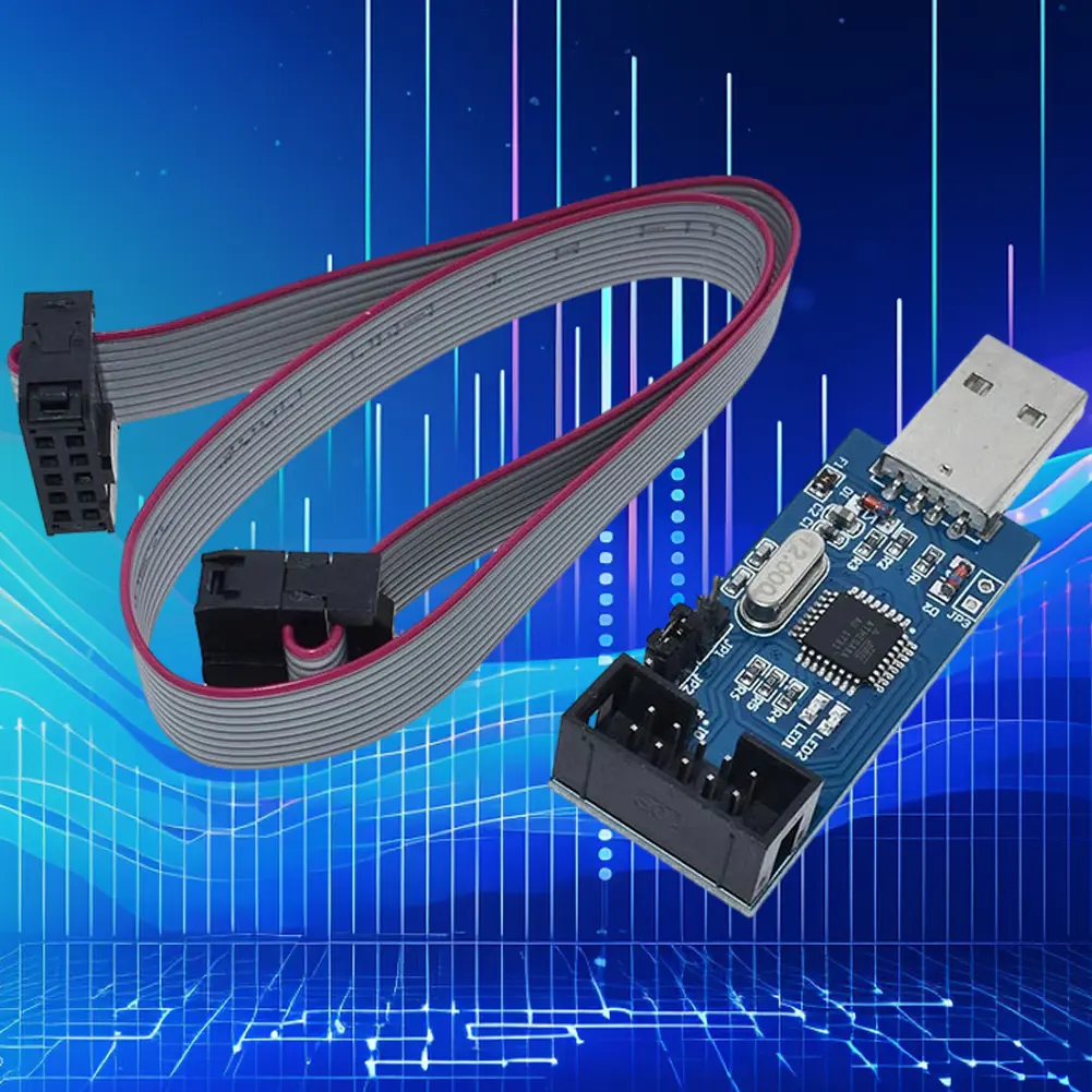 USBASP USBISP AVR Programmer 3.3V/5V Powered USB Programmer USB ISP USB ASP ATMEGA8 ATMEGA128