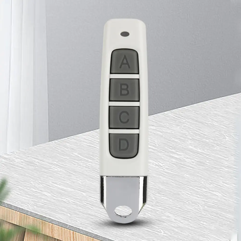 433MHz Copy Remote Controller Plastic 4 Keys Cloning Remote Control Multifunctional Copy Duplicator Door Opener