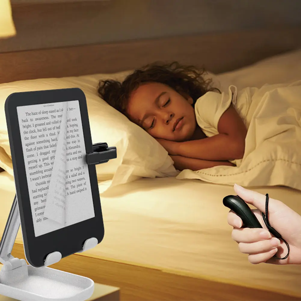 Remote Control Page Turner Mute Scroll Wheel Clicker Wireless Scroll Remote Hands Free Reading Remote Page Turner for Kindle