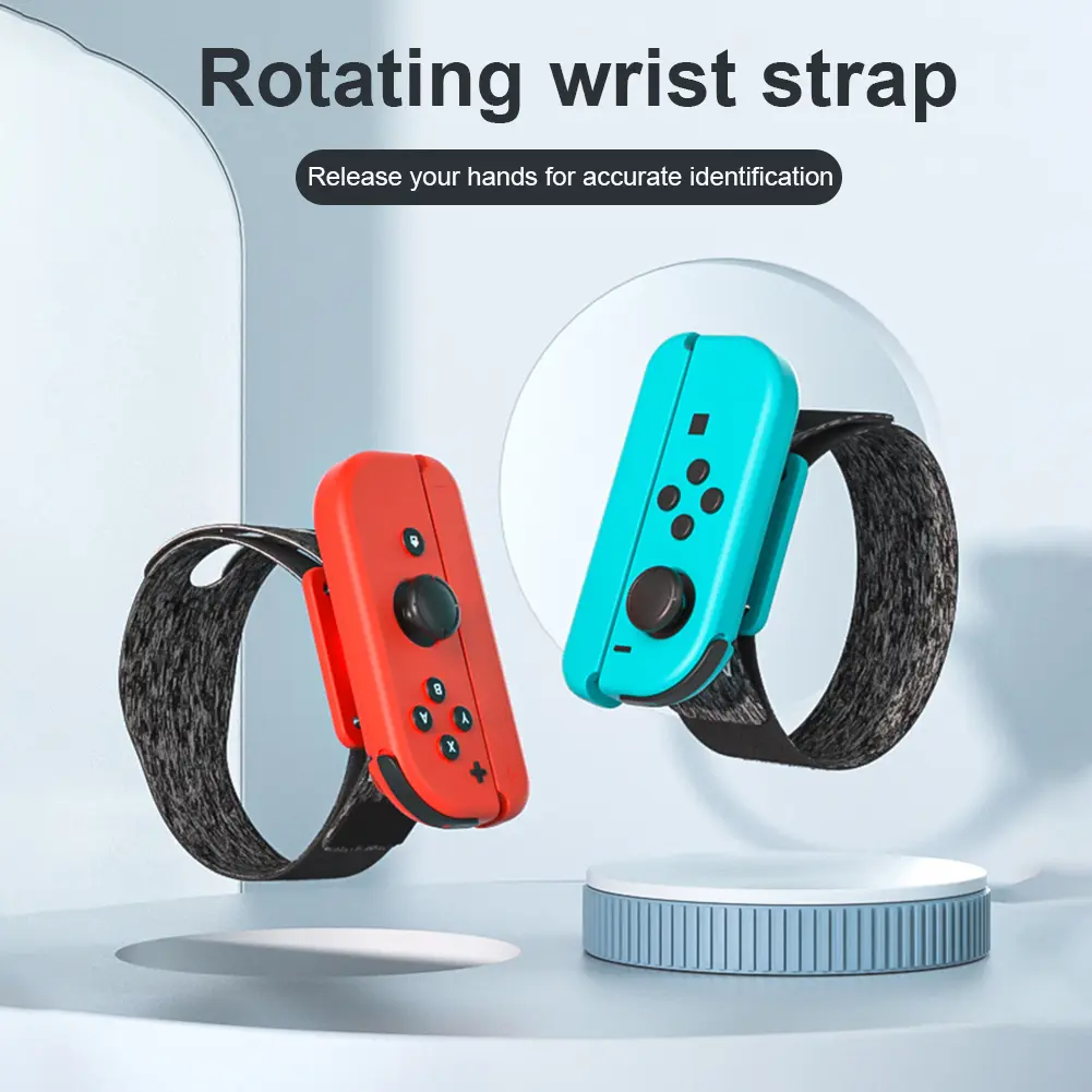 For Nintendo Switch Just Dance Game Accessories for Joy-Con Controller Armband Adjustable Elastic Dance Game Bracelet Strap