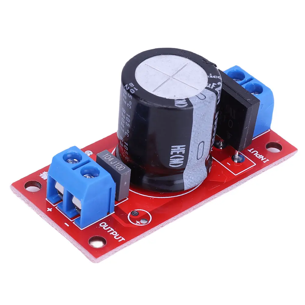 Rectifier Filter Power Supply Board with LED Indicator Rectifier AC To DC Single Power Supply Board Power Rectifier Filter Board