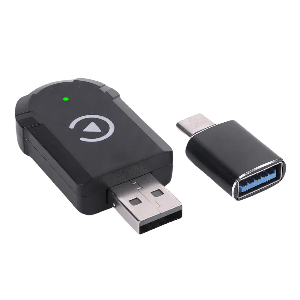 Wired To Wireless Carplay & Android Auto Mini Adapter Auto Connect AI Box OTA Online Upgrade for Wired CarPlay Android Auto Cars