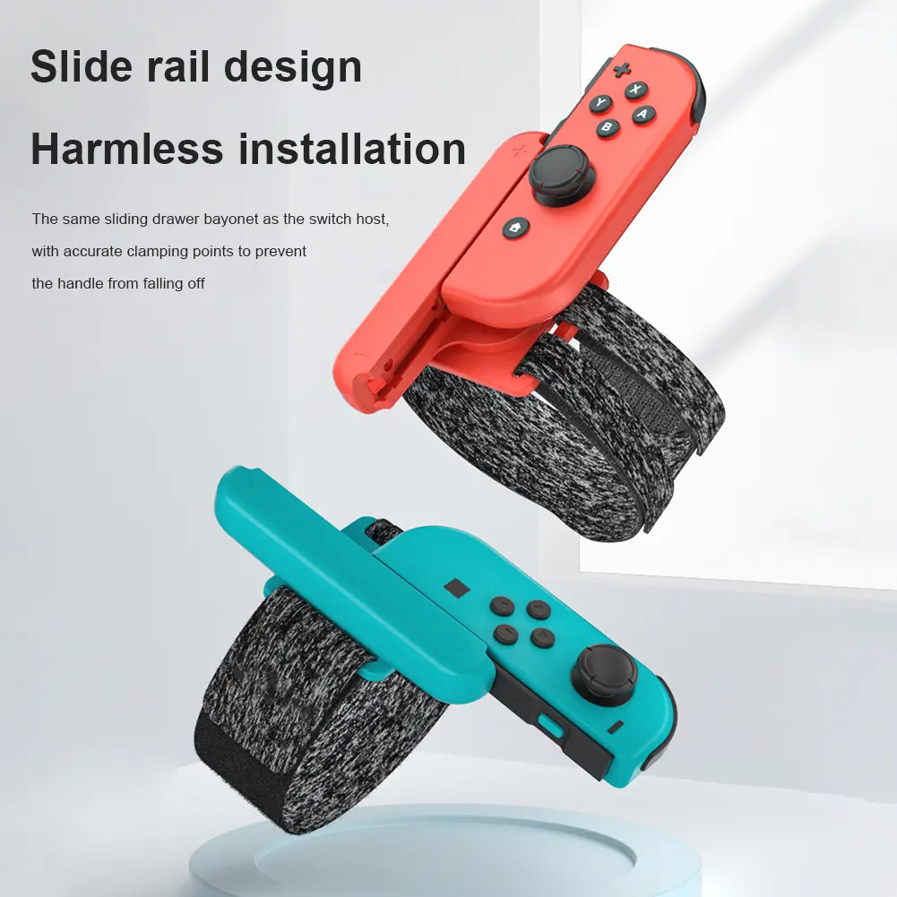 For Nintendo Switch Just Dance Game Accessories for Joy-Con Controller Armband Adjustable Elastic Dance Game Bracelet Strap