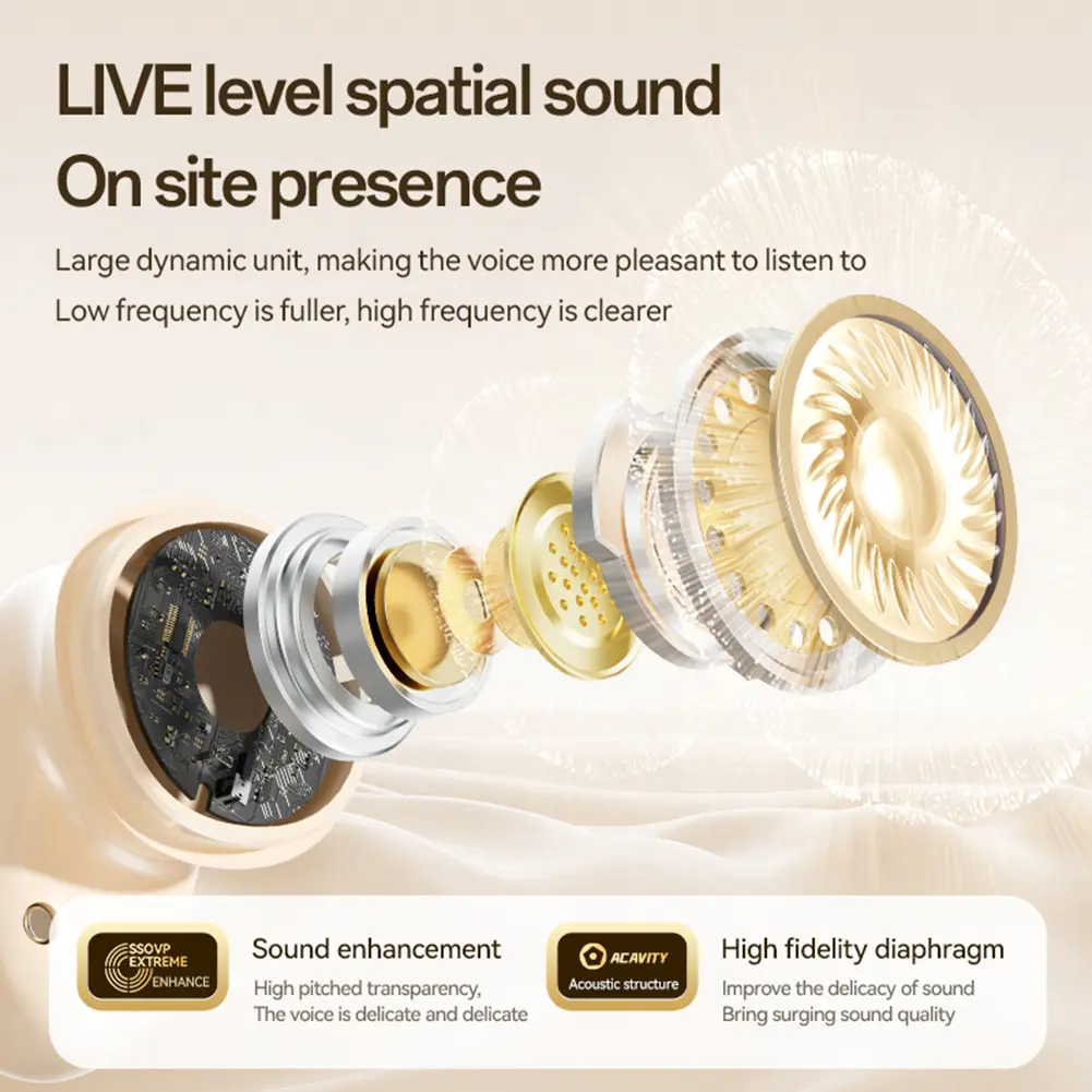144 Languages Real Time Translation Earbuds 99% Accuracy AI Translation Earphone Translator Device for Travel Business Learning