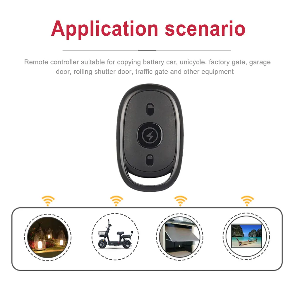Remote Control 433.92 MHz Copy Remote Controller Universal Duplicator Key High Sensitivity for Car Home Garage Door Gate