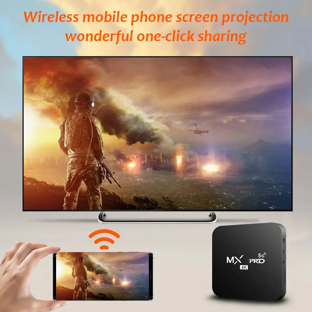 Android 12 Set Top Box RK3228A Quad Core 2.4G&5G Dual WiF Smart TV Box RAM 1GB ROM 8GB Video Media Player