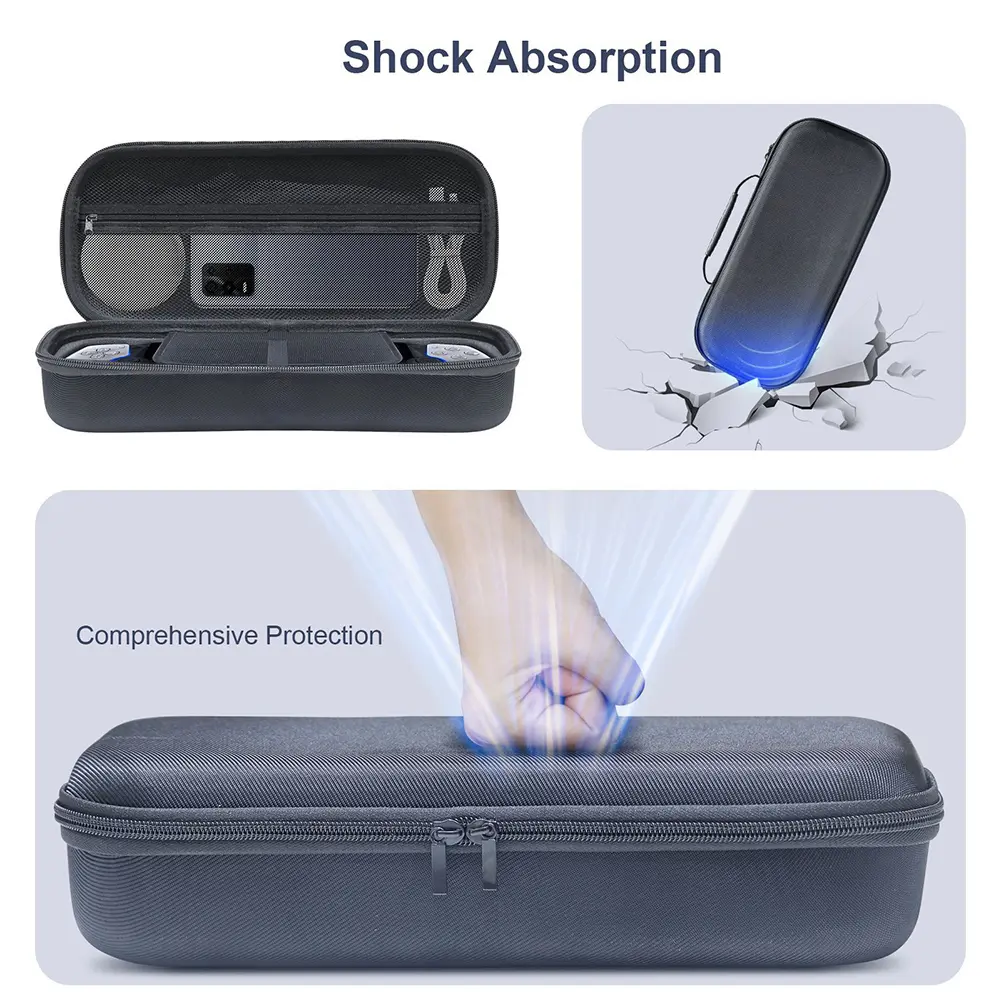 Carrying Case Bag for Sony PS5 PlayStation5 Portal Shockproof Travel Storage Bag Portable Hard Shell Handbag for PS5 Portal