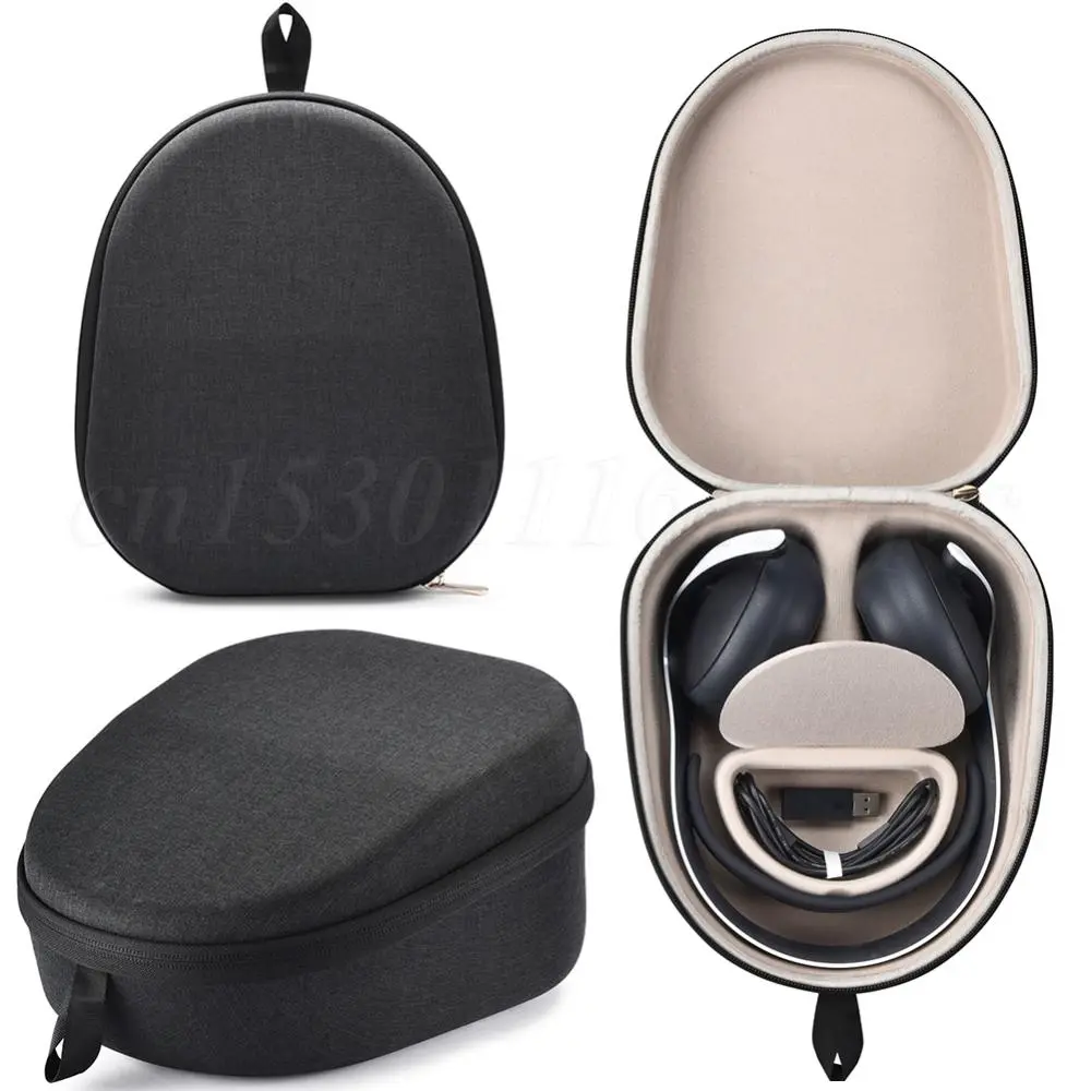 EVA Hard Carrying Case for PlayStation Pulse Elite Wireless Headset Protective Cover Storage Bag Box Headphones Case Storage Bag
