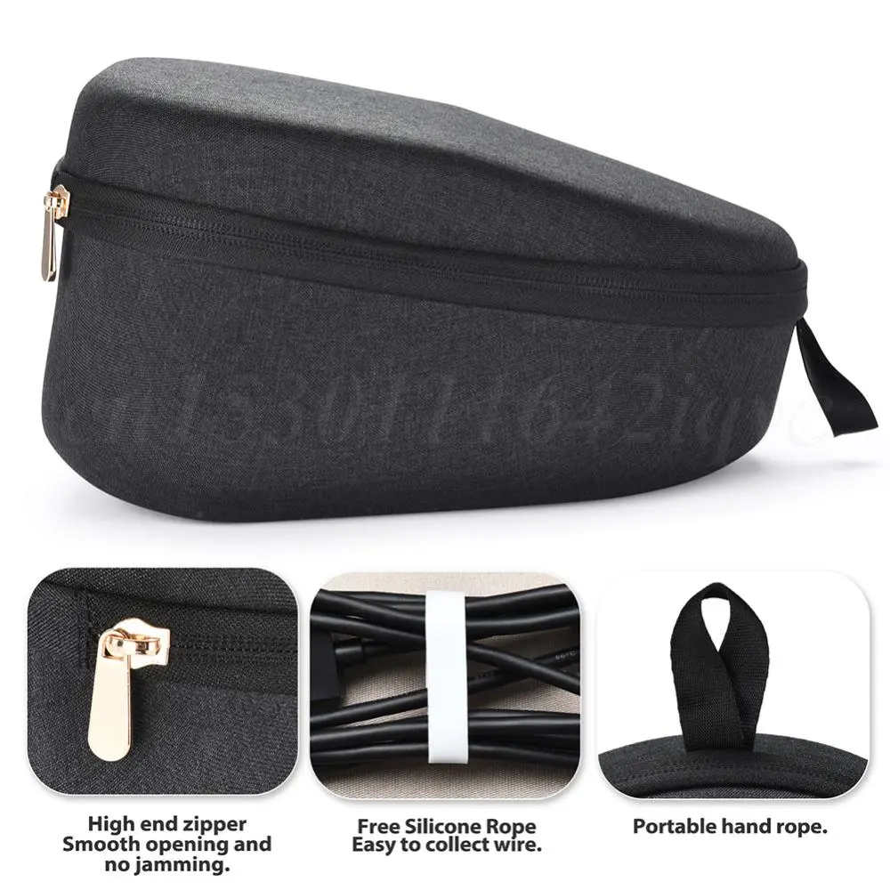 EVA Hard Carrying Case for PlayStation Pulse Elite Wireless Headset Protective Cover Storage Bag Box Headphones Case Storage Bag