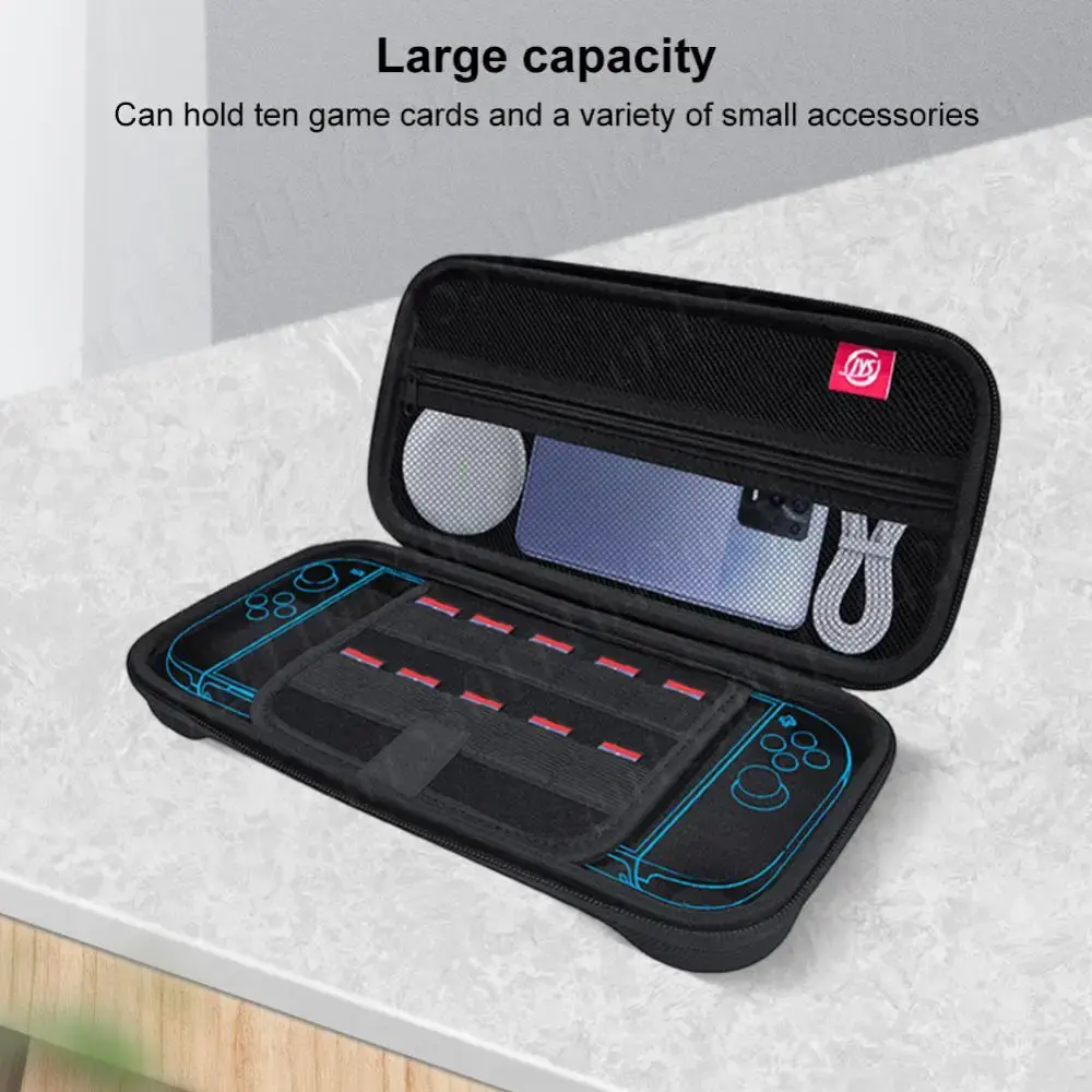Portable Storage Bag for Nintendo Switch 2 Carrying Case EVA Shockproof Protective Travel Bag for Switch 2 Games Accessories