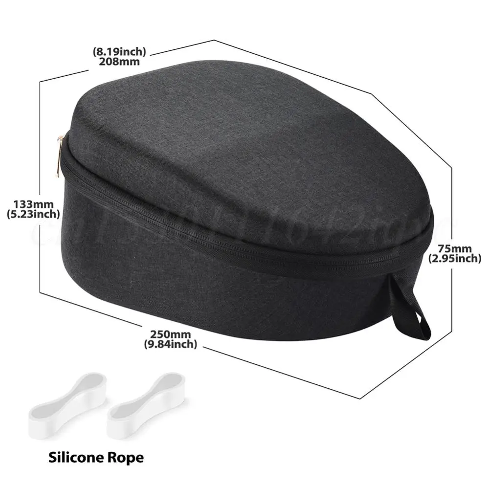 EVA Hard Carrying Case for PlayStation Pulse Elite Wireless Headset Protective Cover Storage Bag Box Headphones Case Storage Bag