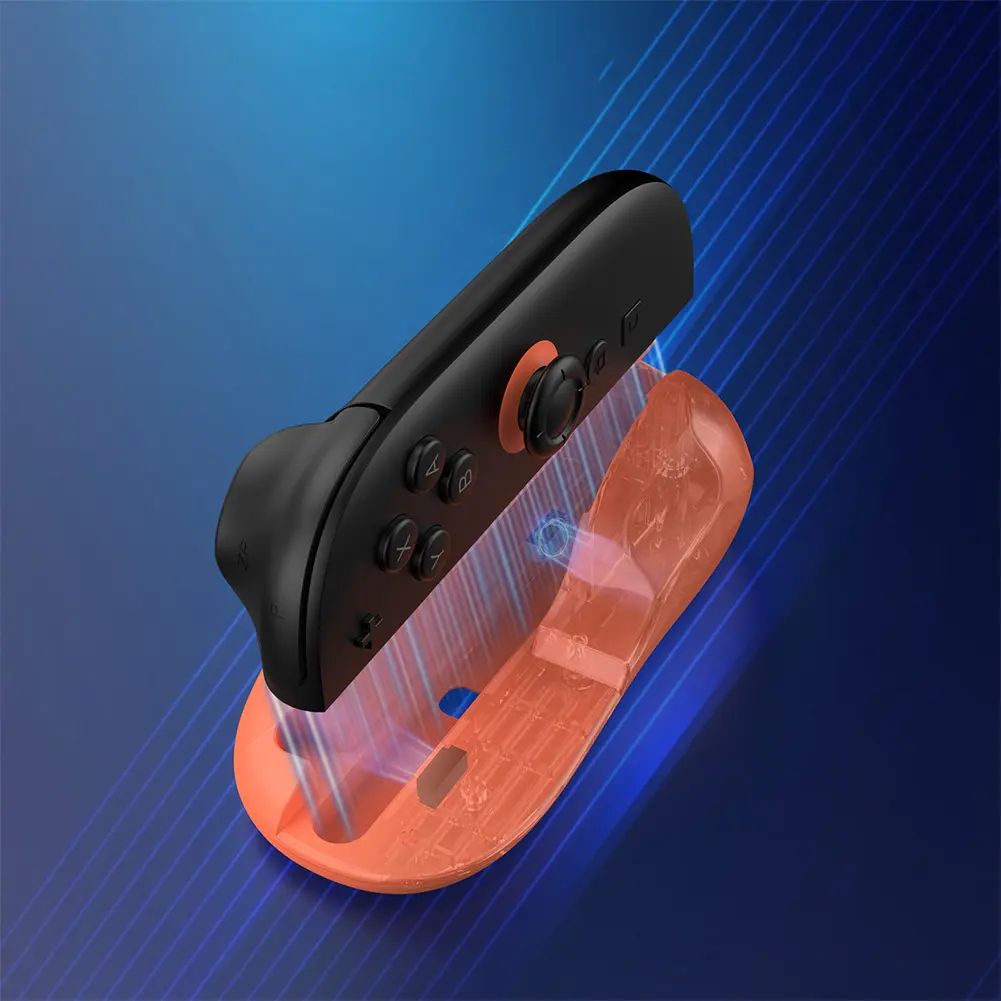 Left+Right Joy-con Controller Mouse Bracket w/Mouse Pad Controller Mouse Dock Ergonomic Game Handle Case for Switch2 Accessories