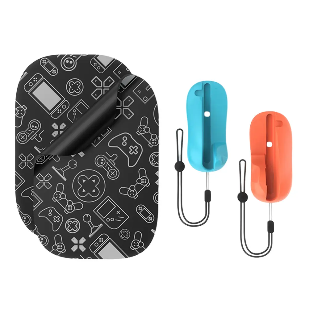Left+Right Joy-con Controller Mouse Bracket w/Mouse Pad Controller Mouse Dock Ergonomic Game Handle Case for Switch2 Accessories