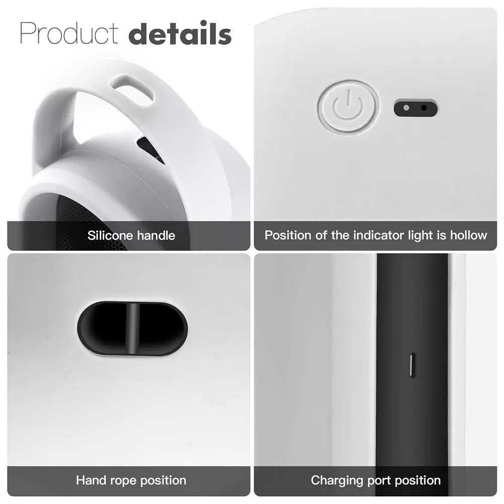 Silicone Case with Handle Travel Carrying Case Shockproof Flexible Carrying Case Anti-Scratch for Beats Pill Portable BT Speaker