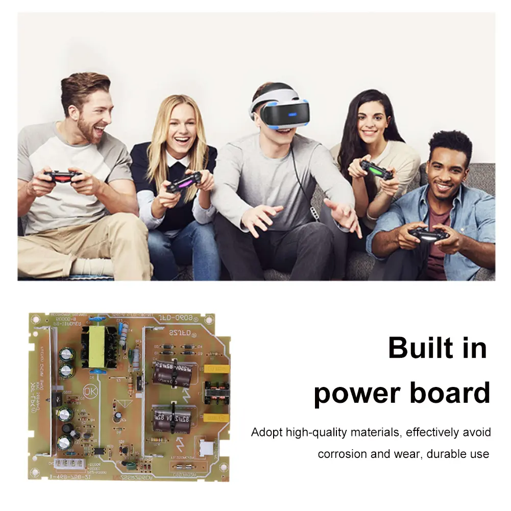for PS2 Fat Power Adapter 110V-220V Power Supply Board for PS2 Fat Console 35008/50000 50001 50006 Built in Power Supply Board
