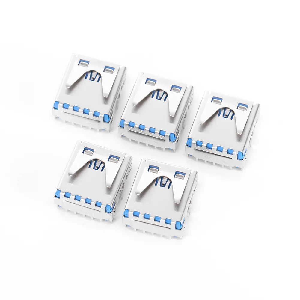 5pcs Professional USB Port Socket Replacement Repair Parts USB Port Socket Jack Connector for PS5 Console Accessories