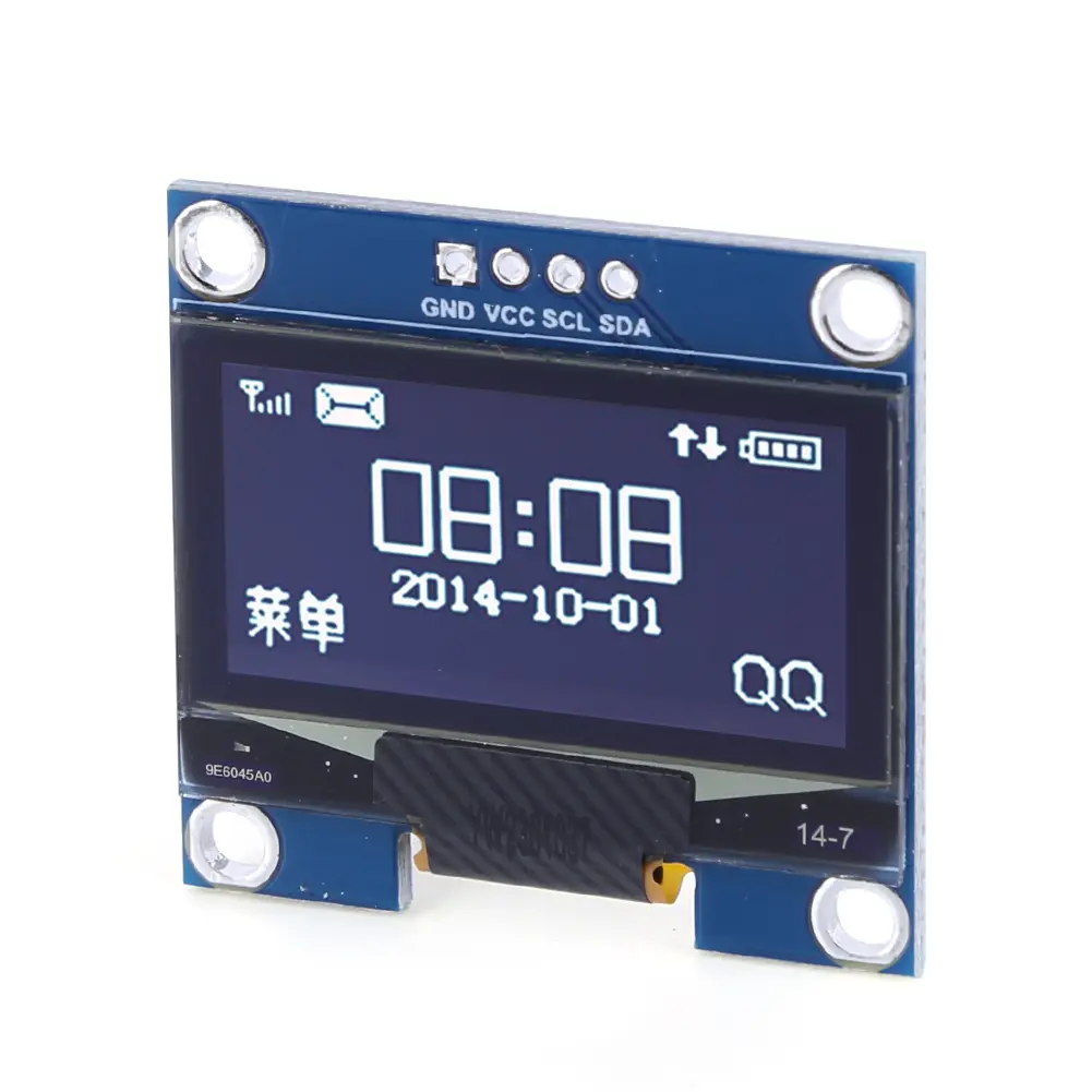 1.3 inch IIC SPI Serial 7/4Pin Blue/White OLED Display Module SSH1106 128X64 LCD Screen Board OLED Module for Arduino Raspberry