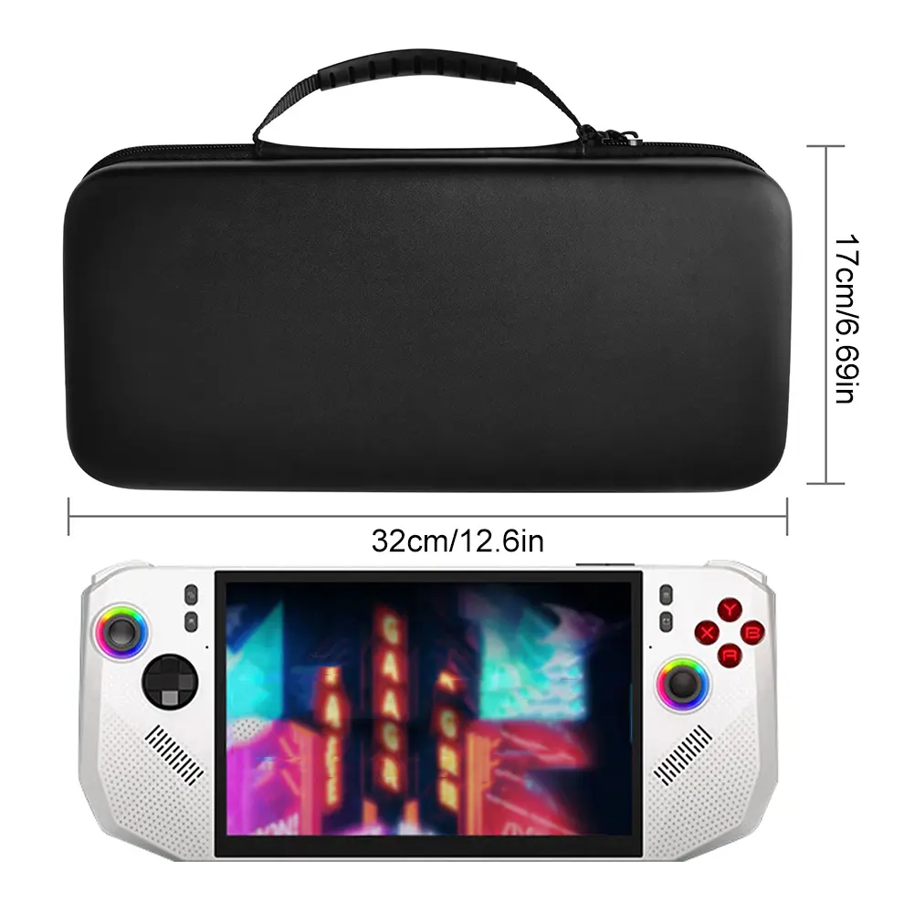 EVA Travel Case Shockproof Hard Shell Protective Sleeve Cover For MSI CLAW 8 Ryzen Edition 2025 Portable Game Consoles Accessory