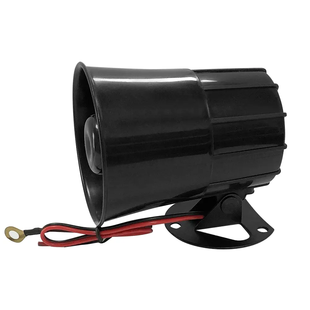 Universal 125dB Loud Warning Alarm Siren for Car Auto Motorcycle Truck 12V 24V 15W Mini speaker Loud Warning Alarm Siren