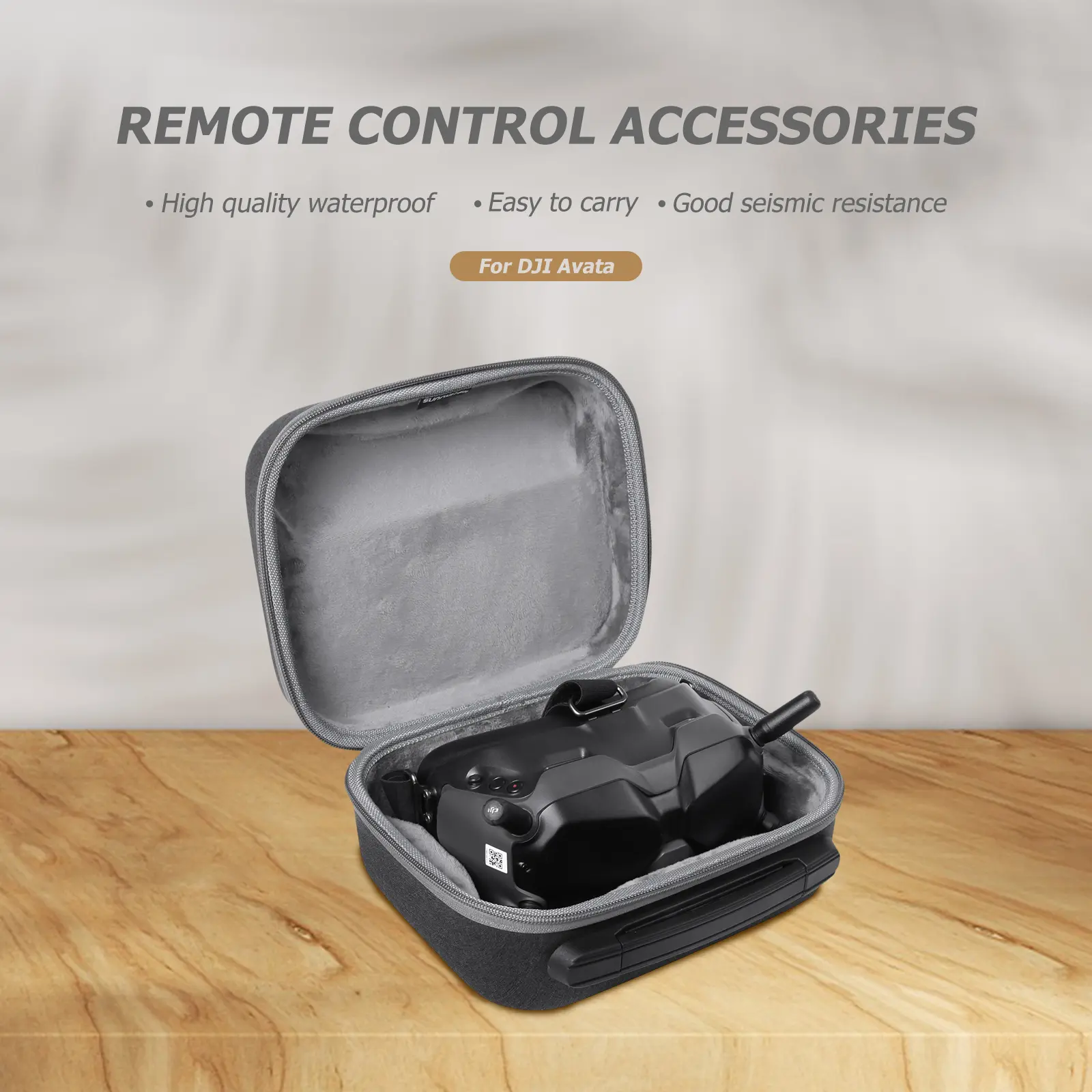 Portable Carrying Case Handbags Handheld Storage Bag Suitcase RC Drone Accessories Storage Handbags for DJI Avata FPV Goggles V2