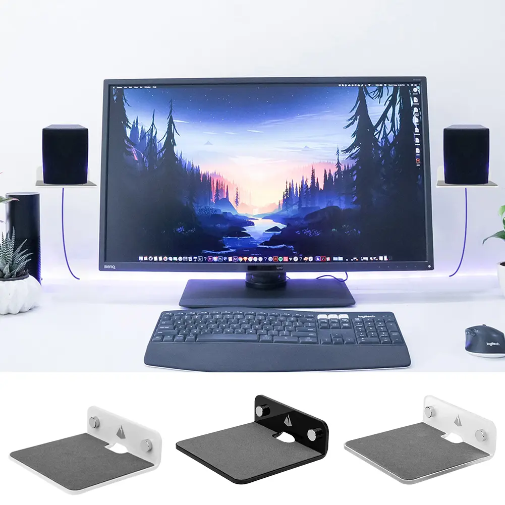 Acrylic Speaker Mount for JBL GO3 Speaker Wall Shelf Display Stand Storage Rack for BOSE Soundlink Echo Dot Speaker Accessories