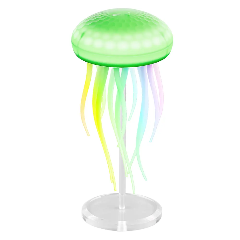 Jellyfish Light Type-C Charging Jellyfish Table Lamp Cute Jellyfish Bedside Lamp Atmosphere Night Light for Bedrooms Living Room