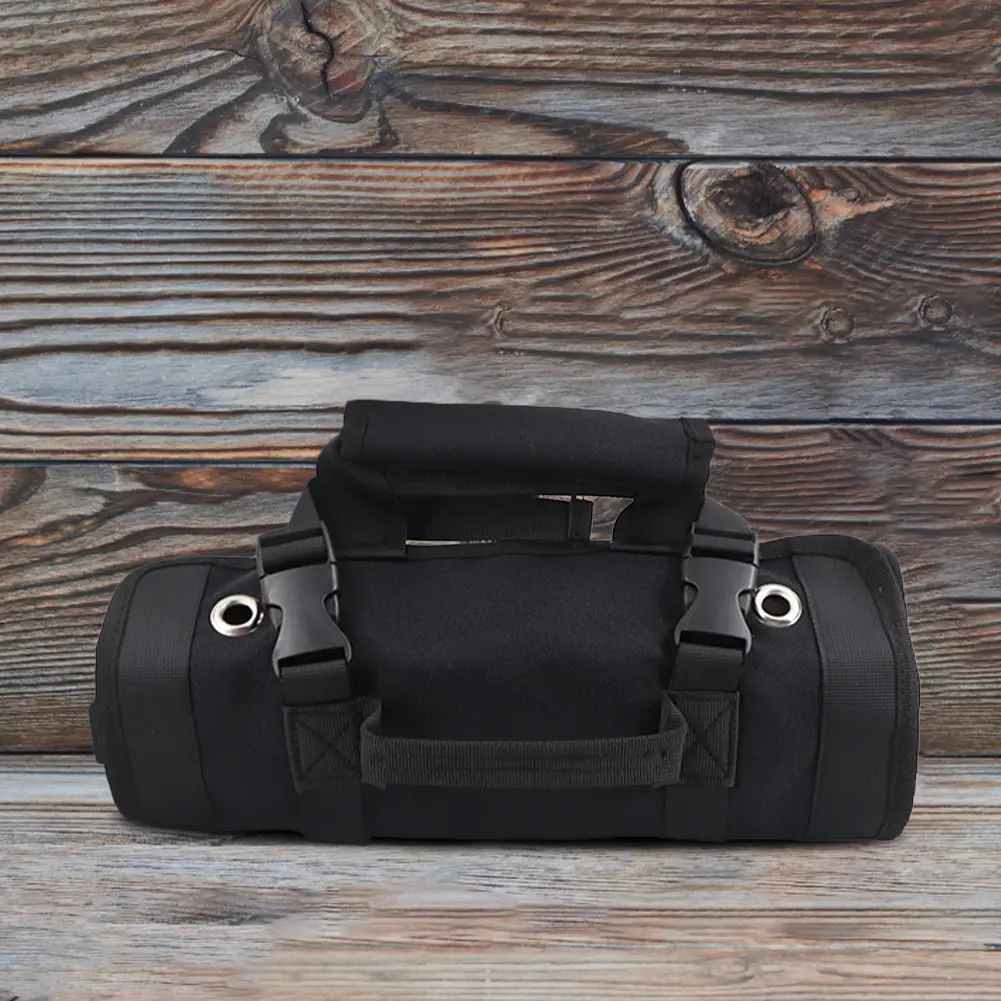 Roll Up Tool Bag Multi Pocket Tool Roll Organizer Portable Tool Organizer Carrier Bag for Mechanic/Electrician/Motorcycle/Truck