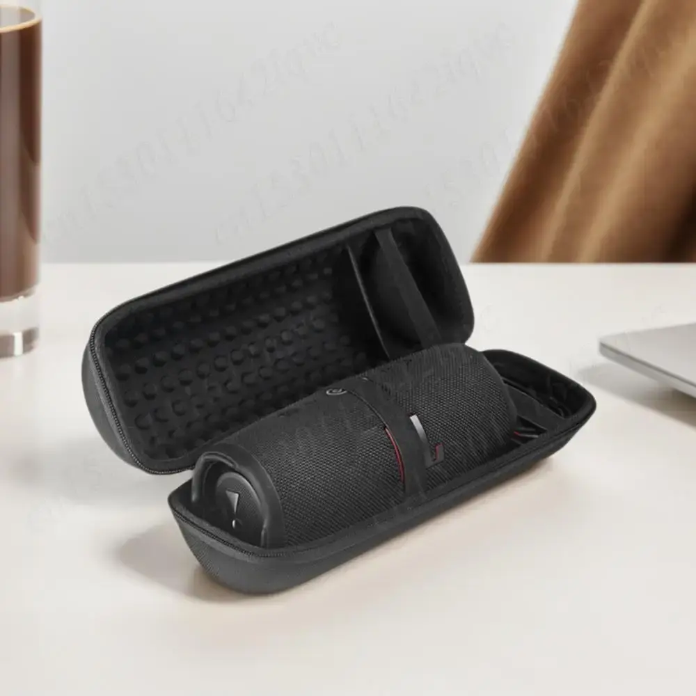 Hard Carrying Case for JBL Charge 5 Wireless Speaker Silicone Cover Shockproof Portable Storage Bag Anti-Scratch Protective Case