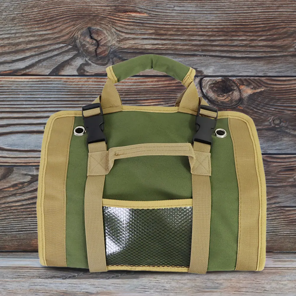 Roll Up Tool Bag Multi Pocket Tool Roll Organizer Portable Tool Organizer Carrier Bag for Mechanic/Electrician/Motorcycle/Truck