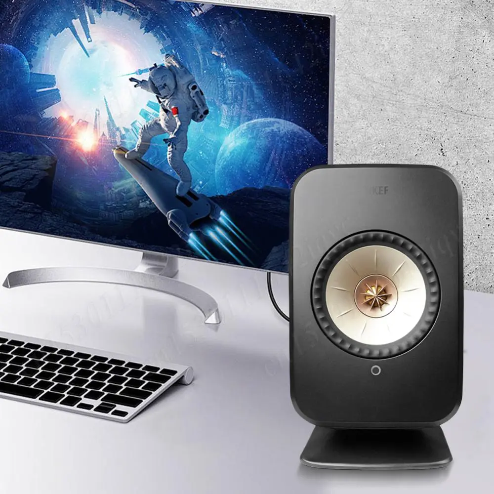 Speaker Support Base Desktop Stand for KEF Lsxii Speaker Desk Pad Stable Desk Studio Speaker Holder Speaker Table Base Stand