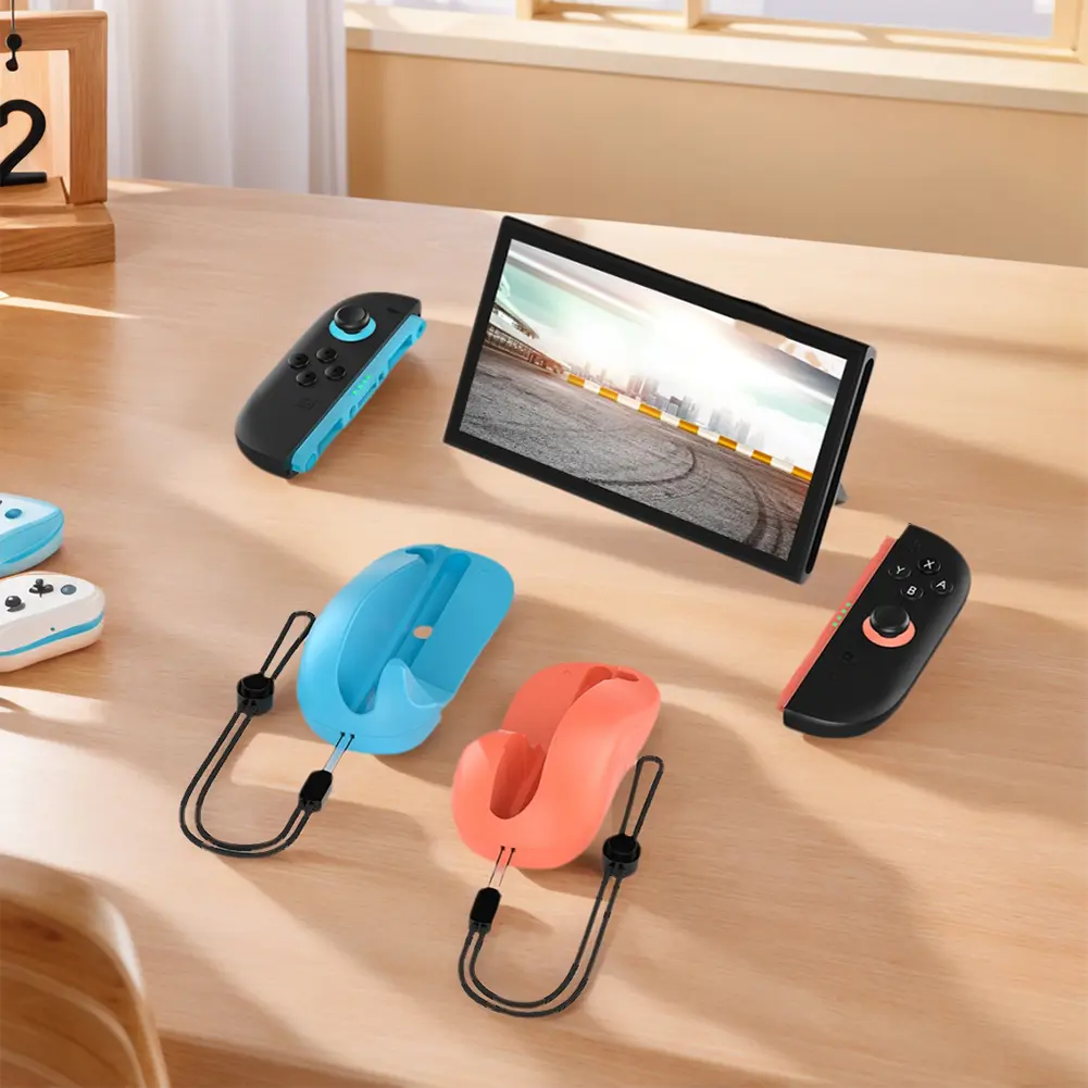 1/2Pairs Game Controller Mouse Base For Switch 2 Joy-Con Ergonomic Left Right Controller Game Handle Holder Gmae Accessories