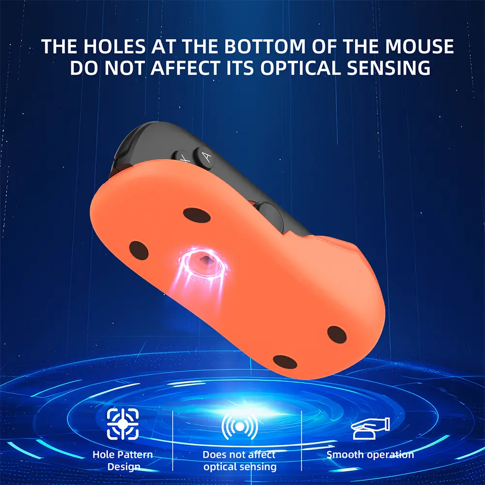 1/2Pairs Game Controller Mouse Base For Switch 2 Joy-Con Ergonomic Left Right Controller Game Handle Holder Gmae Accessories