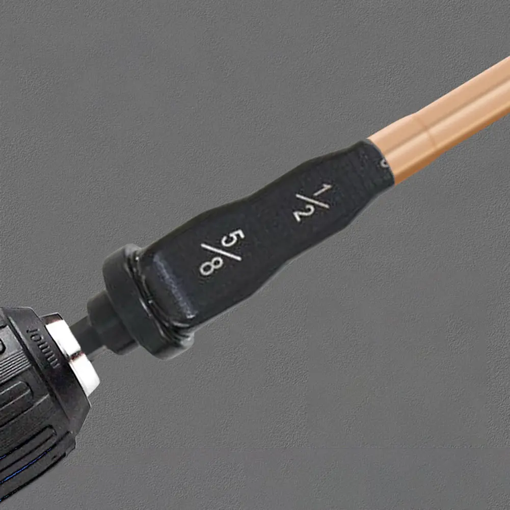 4 in 1 /5 in 1 Copper Tube Expander 1/4 Inch Hex Shank Copper Tube Expanding Air Conditioner Pipe Tool Soft Copper Tubing Tools