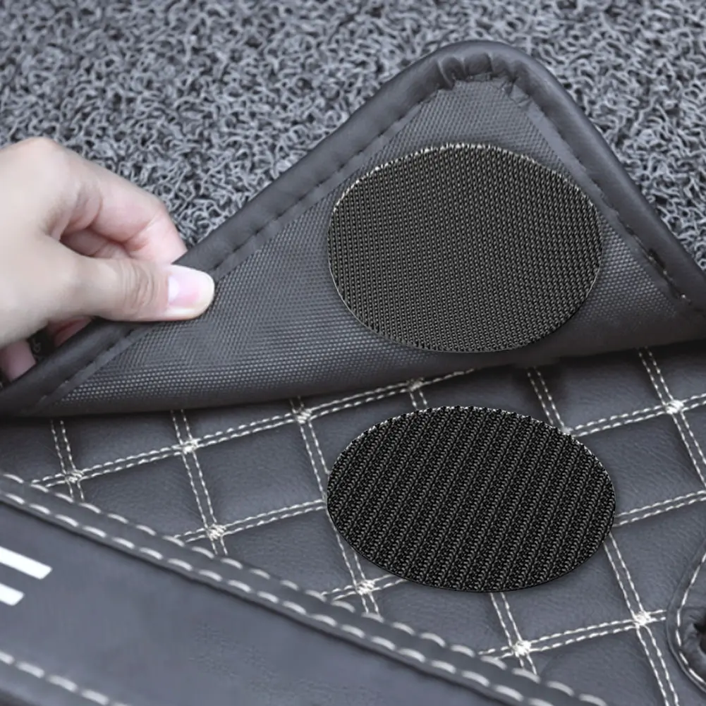 2Pcs Mats Grip Tape Sticker Double Faced Car Carpet Corner Stickers High Adhesive Carpet Fixing Stickers for Car Floor Mat