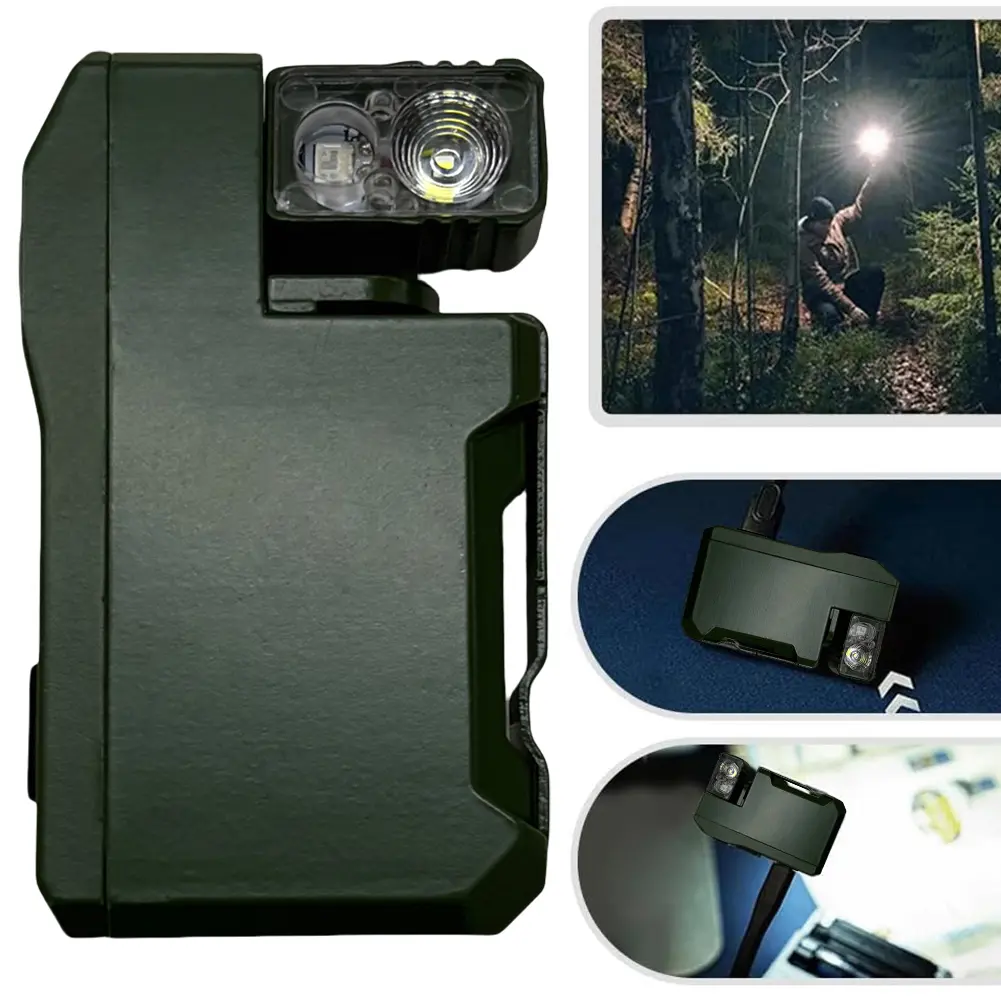 G5 Flat Pocket EDC Flashlight 400 Lumens Rechargeable Portable Torch for Outdoor Camping/Hiking Emergencies Compact Flashlights