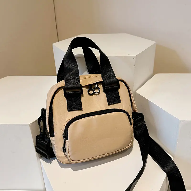 Women Stylish Messenger Bag Large Capacity Casual Handbag Adjustable Strap Small Shoulder Purse Multi-pockets Travel Sling Bag