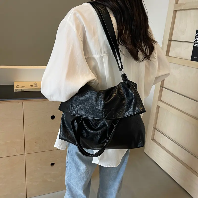 Shoulder Bag for Women Adjustable Strap Crossbody Bag PU Leather Trendy Hobo Bag Clutch Purse Work Travel Purse