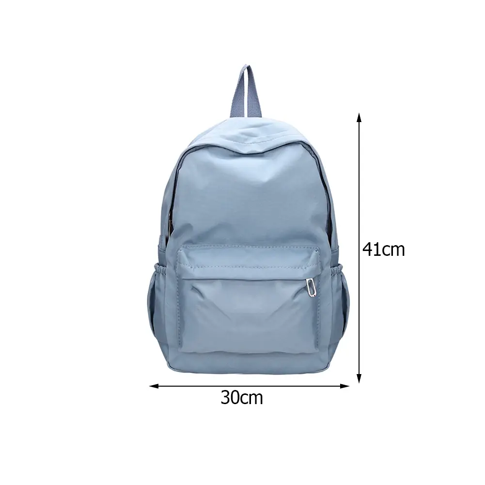 Fashion Women Large Capacity Handbags Preppy Style School Solid Color Backpack