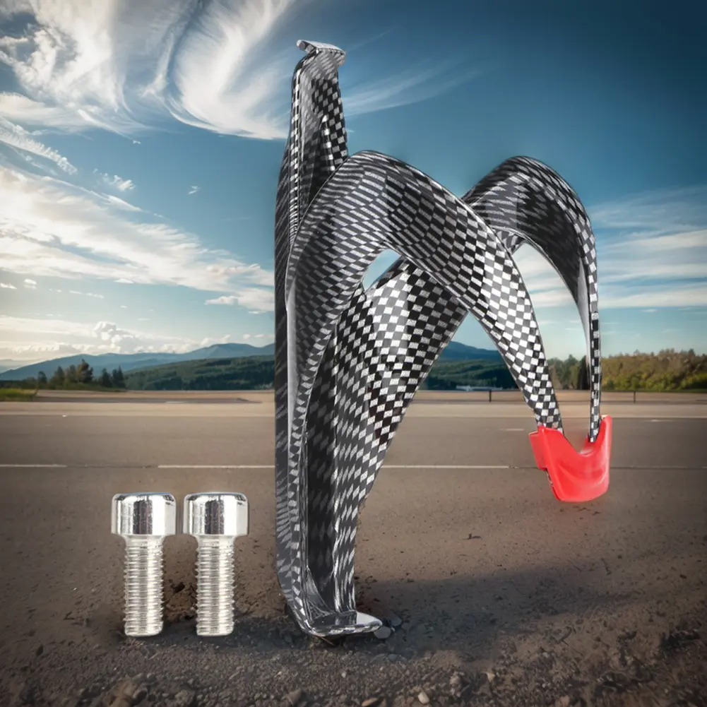 Bicycle Water Bottle Cage Colorful Gradient Cycling Bottle Holder Strong Bicycle Drink Bracket Rack Road Mountain Bike Accessory