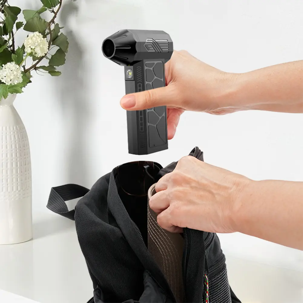Mini Turbo Jet Fan 130000 RPM Strong Winds 50m/s Turbo Violent Fan Powerful Blower Handheld Duct Fan Air Duster Blower