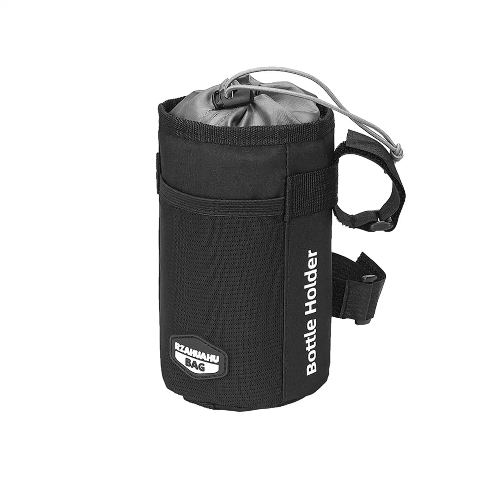 Bicycle Bag Cycling Water Bottle Carrier Pouch Bicycle Water Bottle Bag Portable Kettle Holder Riding Handlebar Bag Accessories