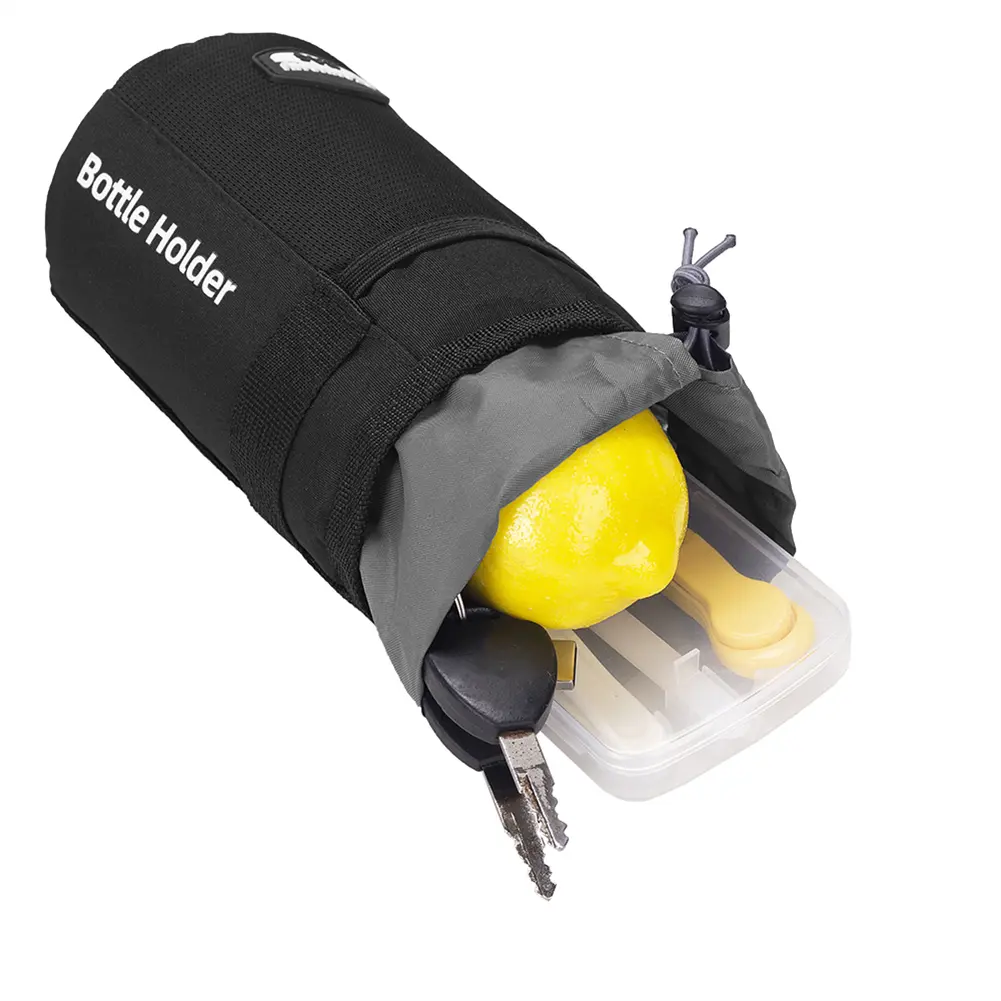 Bicycle Bag Cycling Water Bottle Carrier Pouch Bicycle Water Bottle Bag Portable Kettle Holder Riding Handlebar Bag Accessories