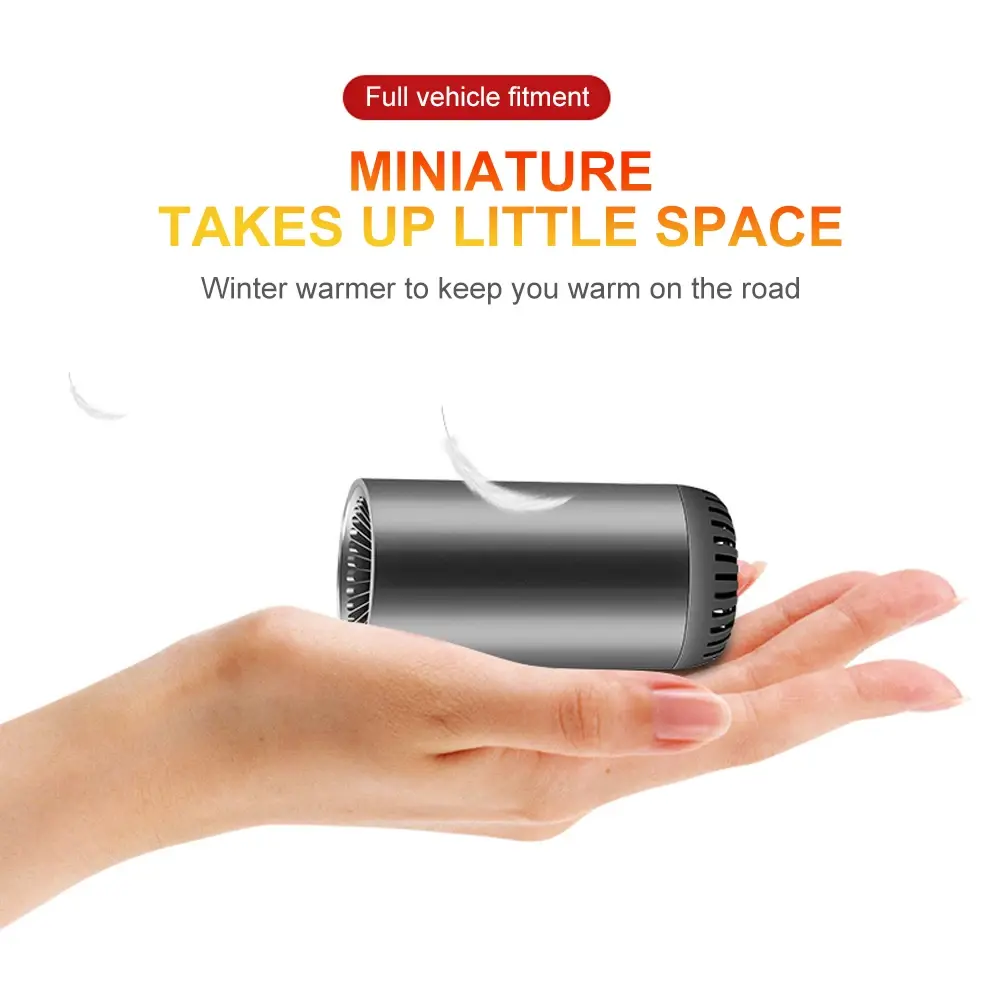 12V 150W Car Windshield Heater Heating Cooling Fan Car Heater Demister Defogger Frost Snow Fog Removal Machine Auto Accessories