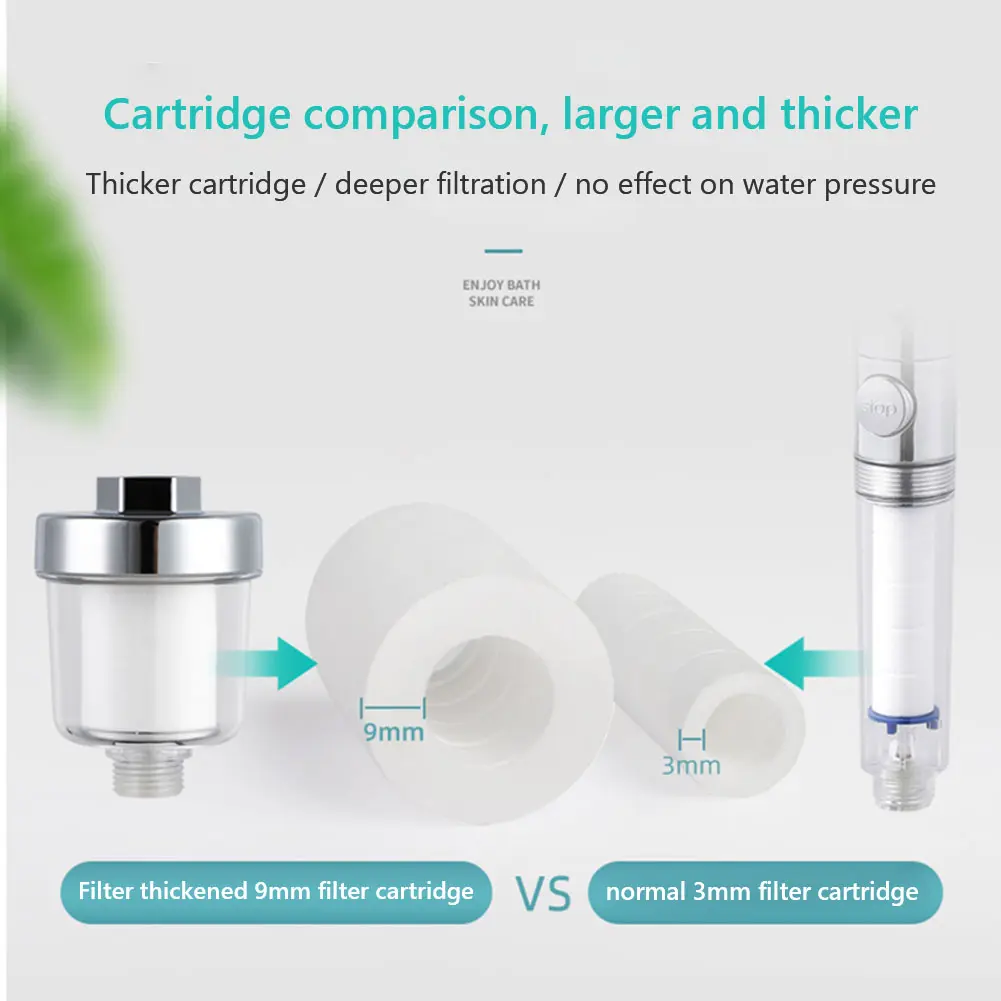 2-50PCS Water Outlet Purifier Universal Shower Filter Transparent Kitchen Faucet Attachment Sprinkler Filter for Home