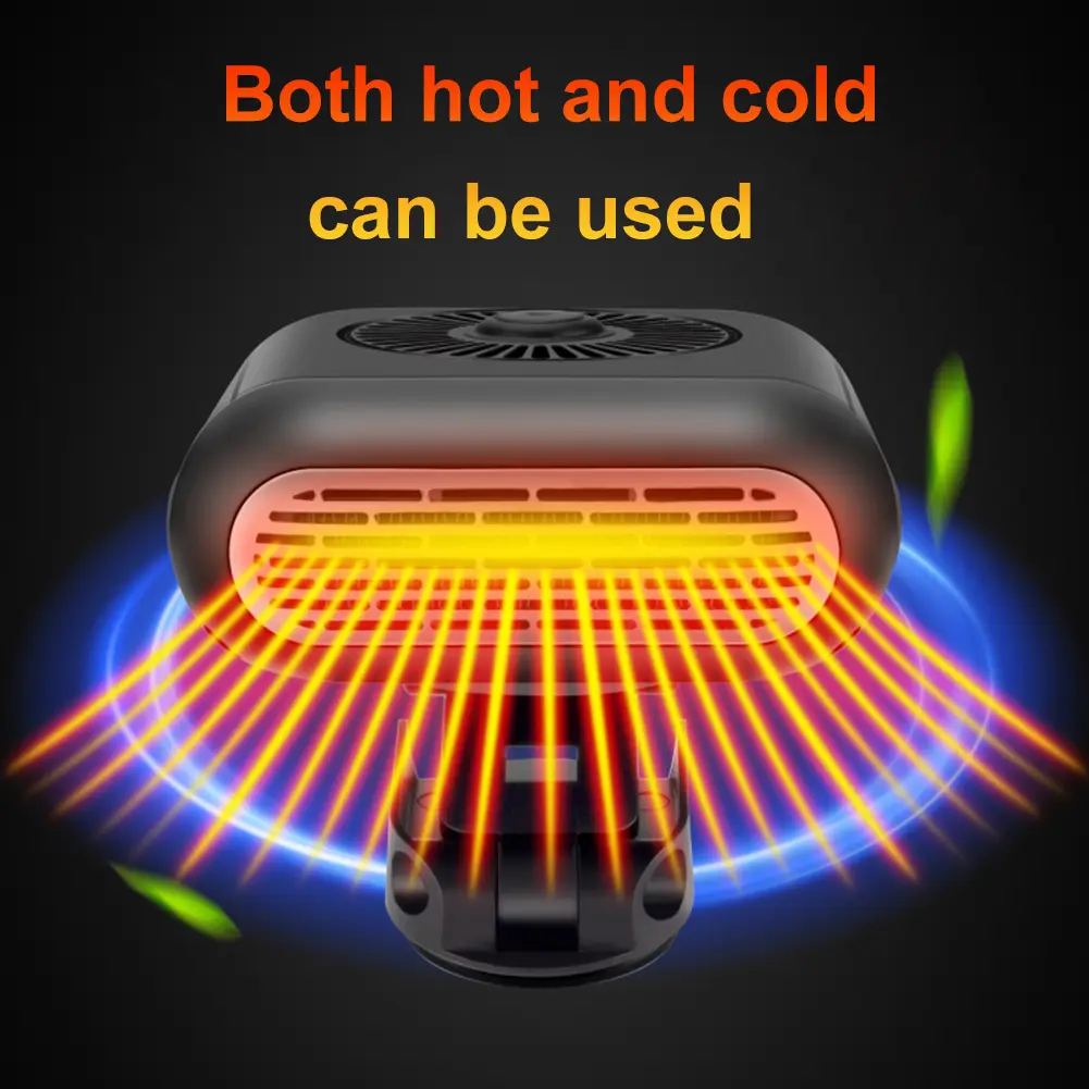 Car Heater Windscreen Demister Defroster Fan 12V/24V Universal Windshield Defogging Demister Angle Adjustment Auto Accessories